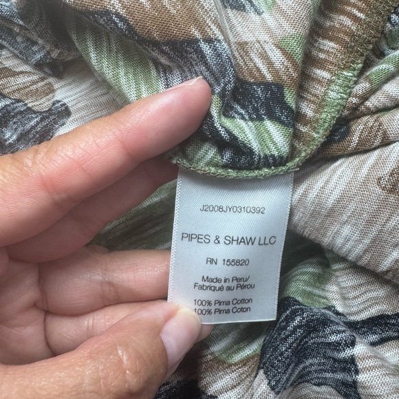 Veronica Beard Camouflage Long Sleeve Shirt - Picture 5 of 6